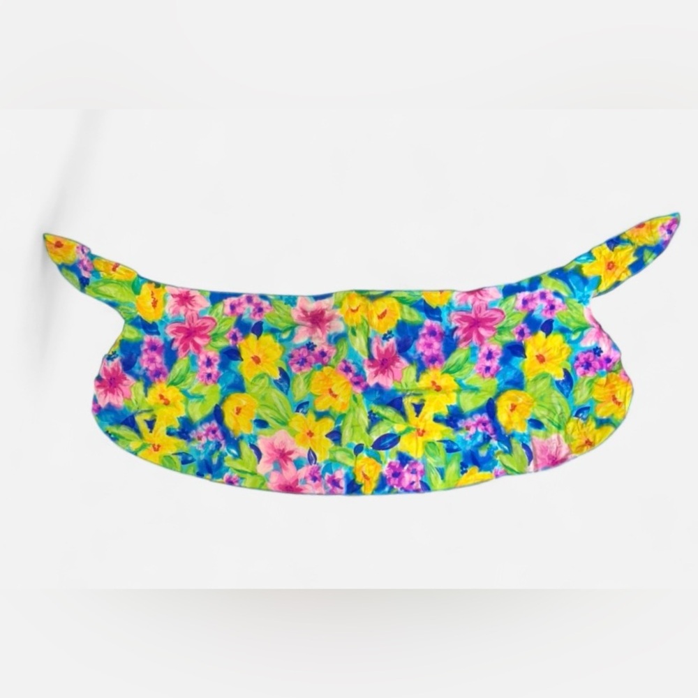Vacation SARONG WRAP SKIRT Beach Cover Up Floral Tropical Print